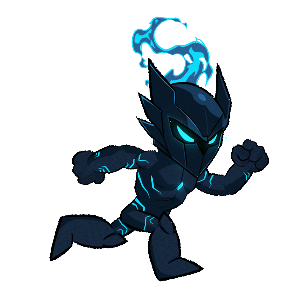 Walk cycle animation