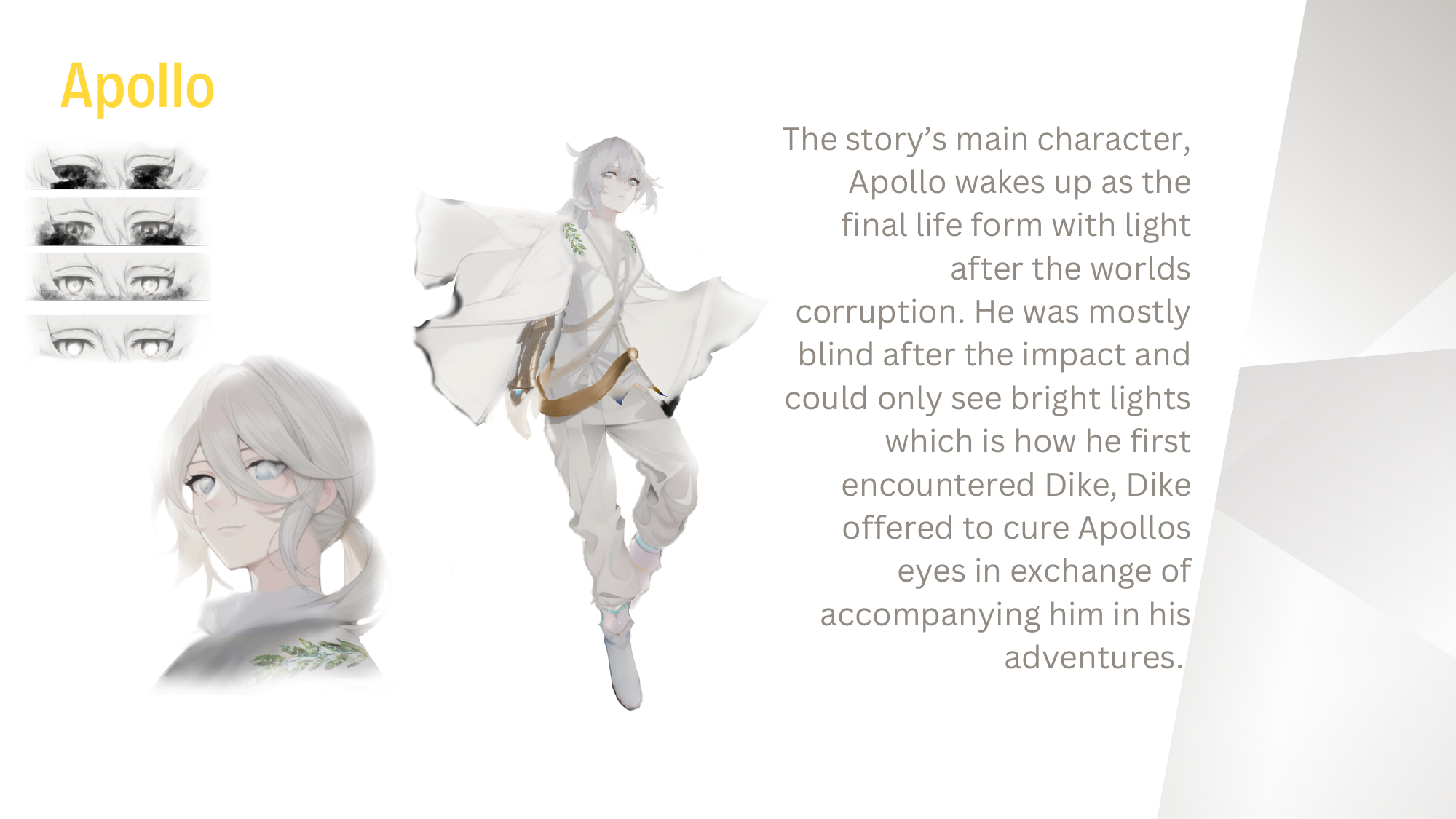 The Gloom — Apollo character concept